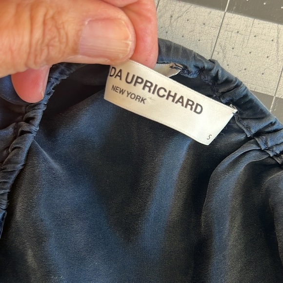 Anthropologie Navy Cutout Dress - Picture 10 of 13